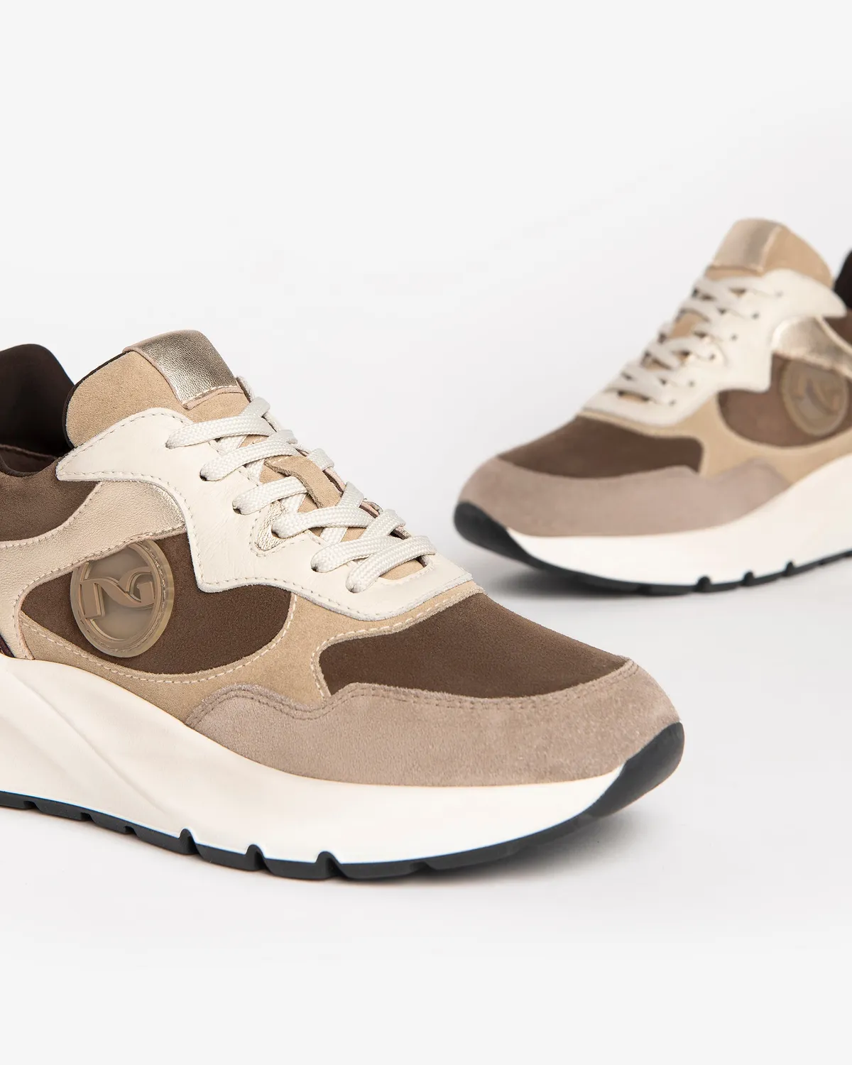 NeroGiardini sneakers dama piele intoarsa iarna