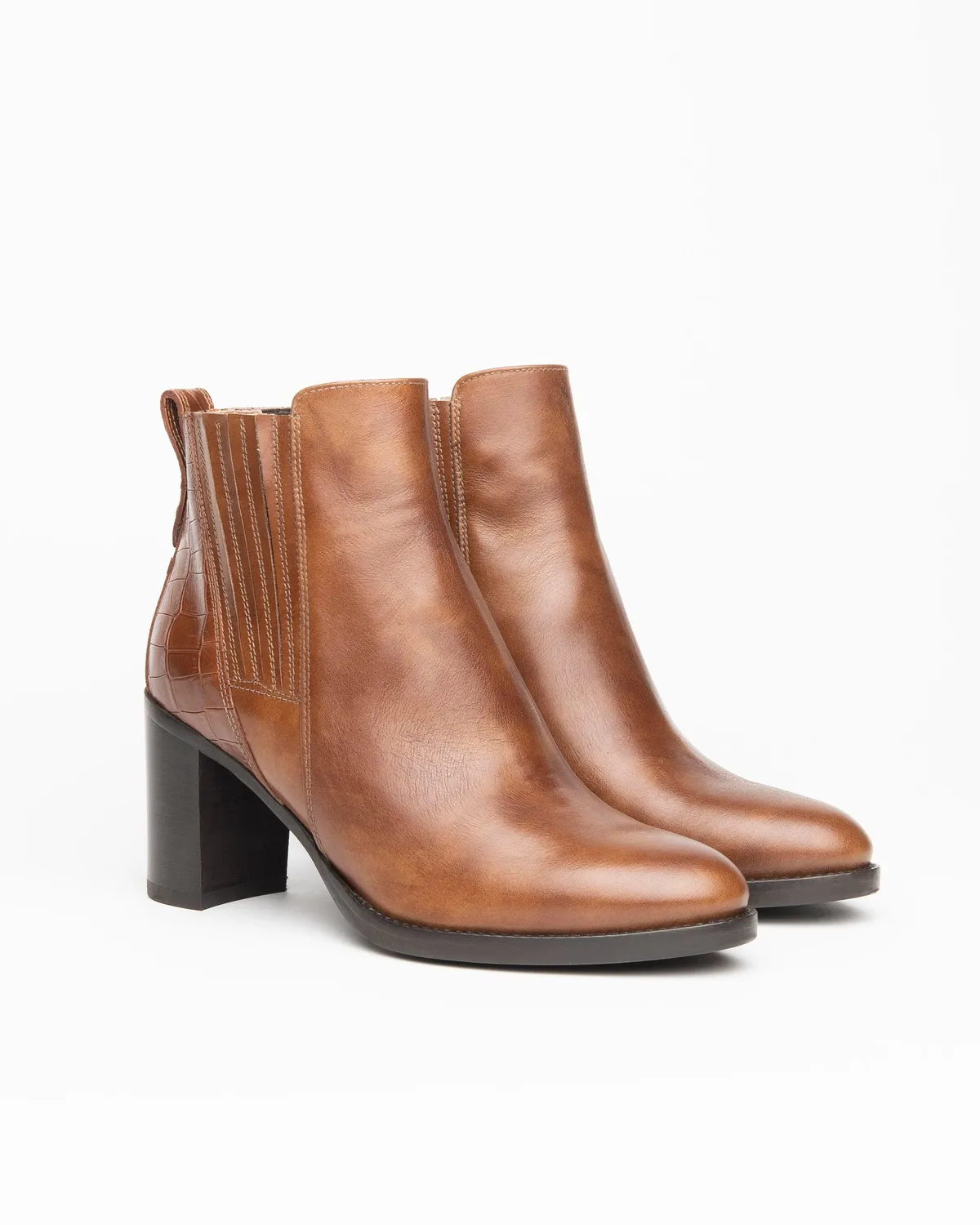 NeroGiardini ghete dama piele toc 7,5 cm elegante
