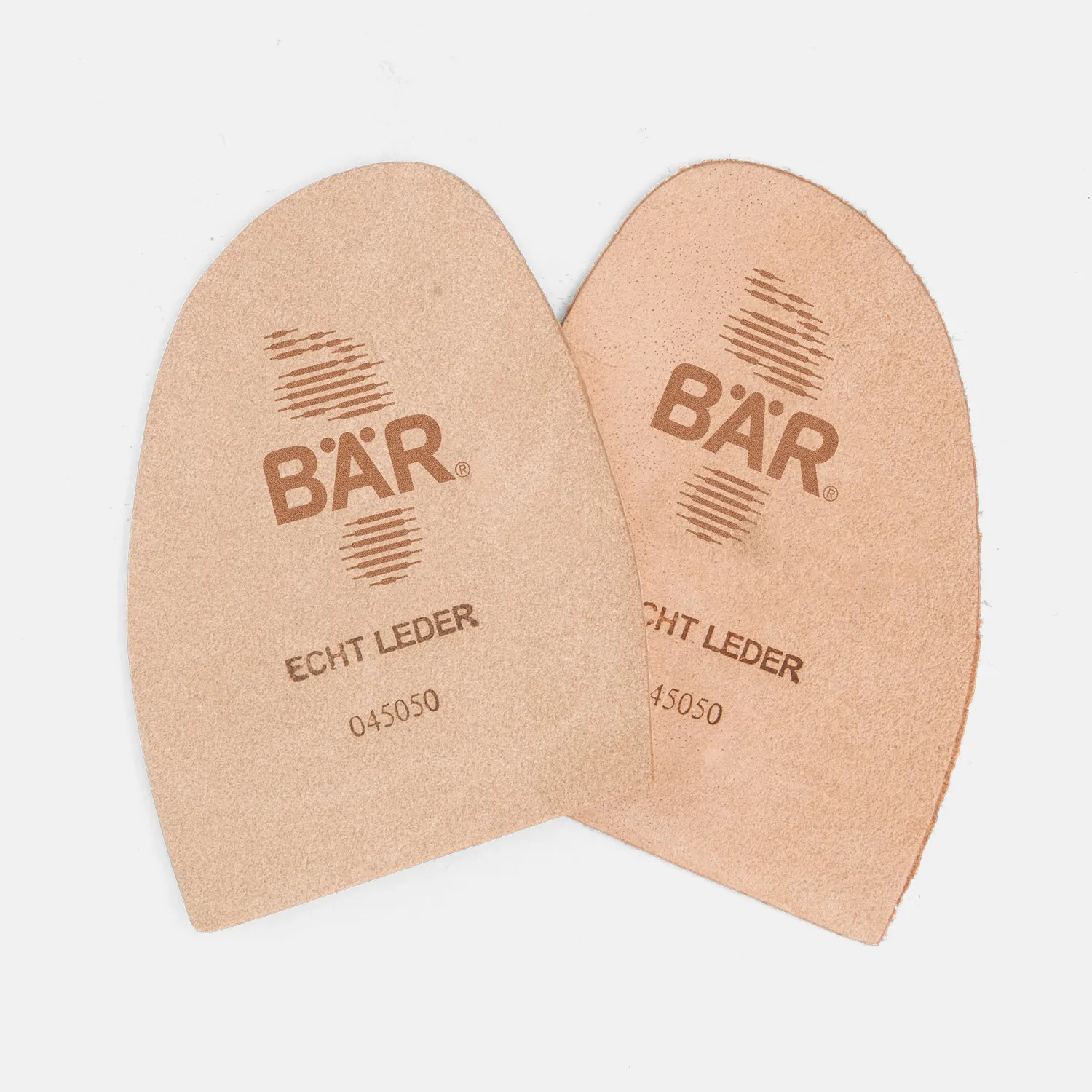 Bär Forefoot Half Insole 4 mm Slim DA branț piele natur