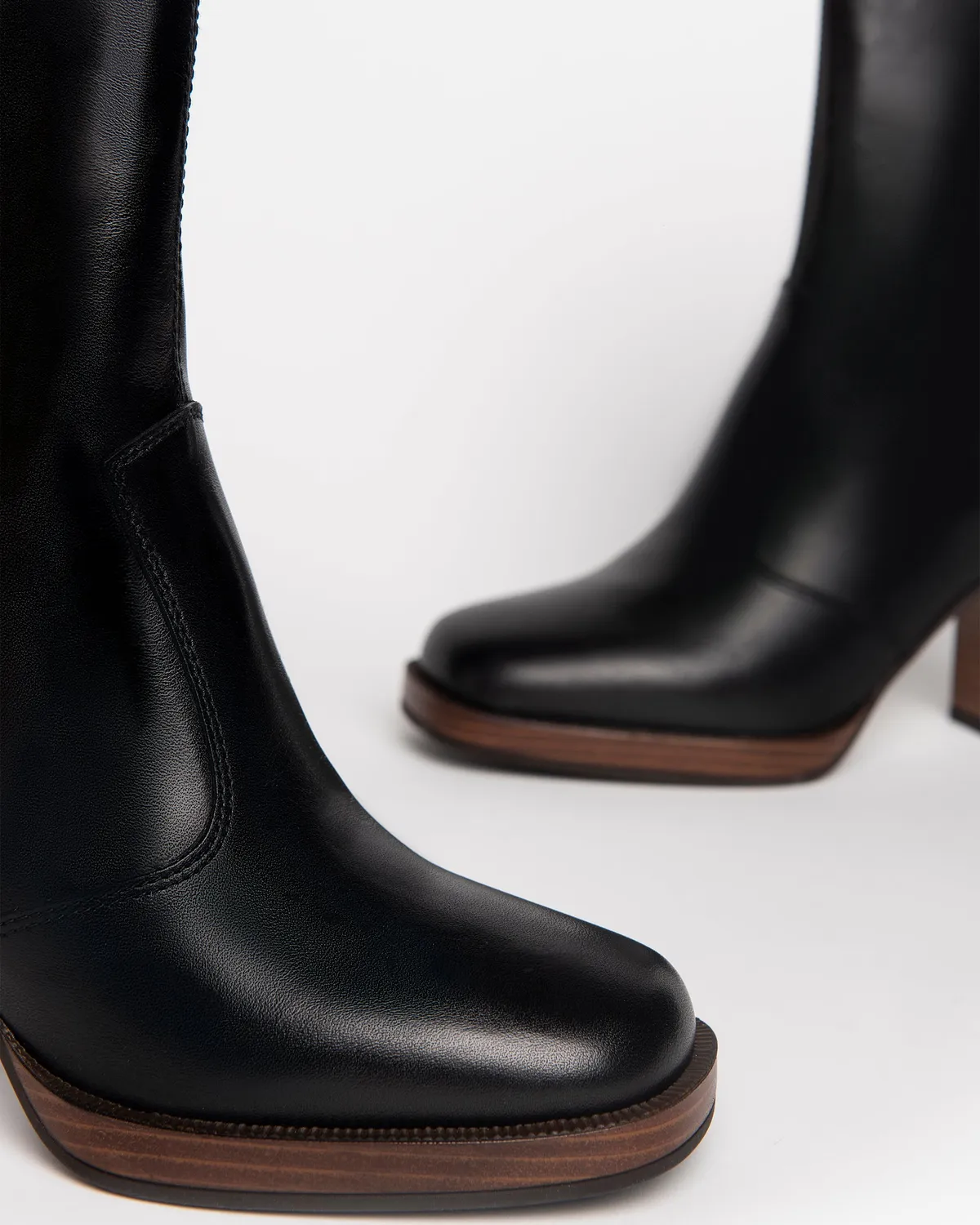 NeroGiardini botine damă piele made in Italy