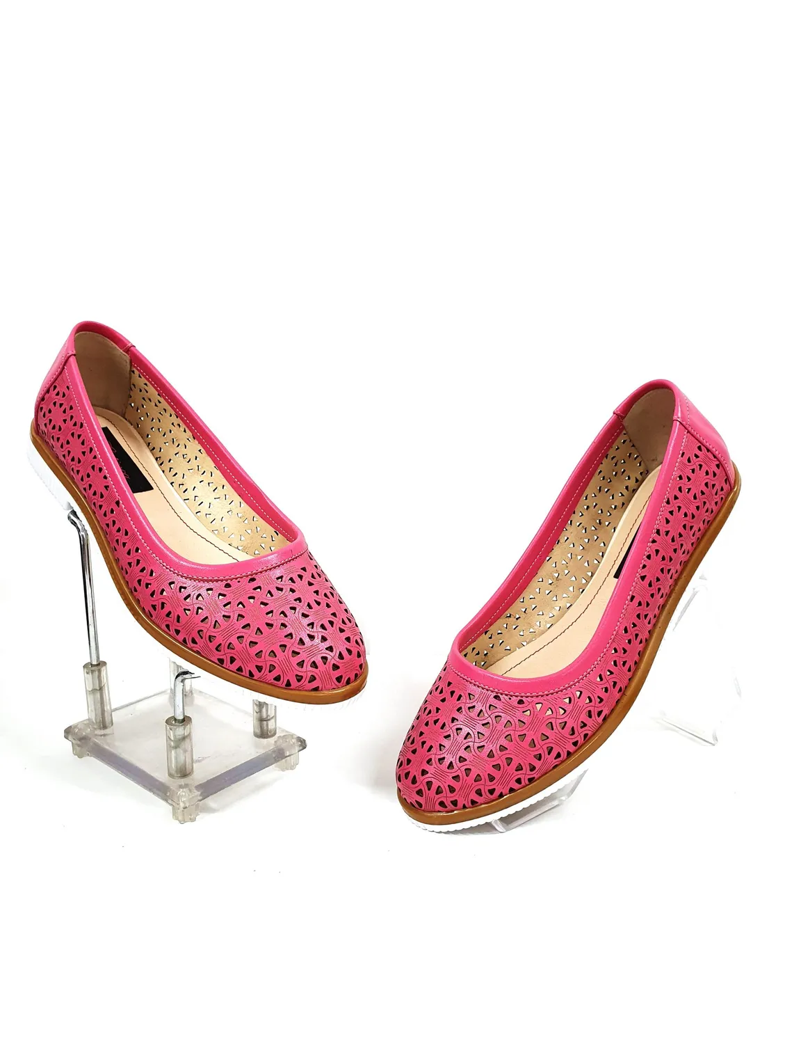 Catinca Shoes BL 4 R balerini dama piele roz