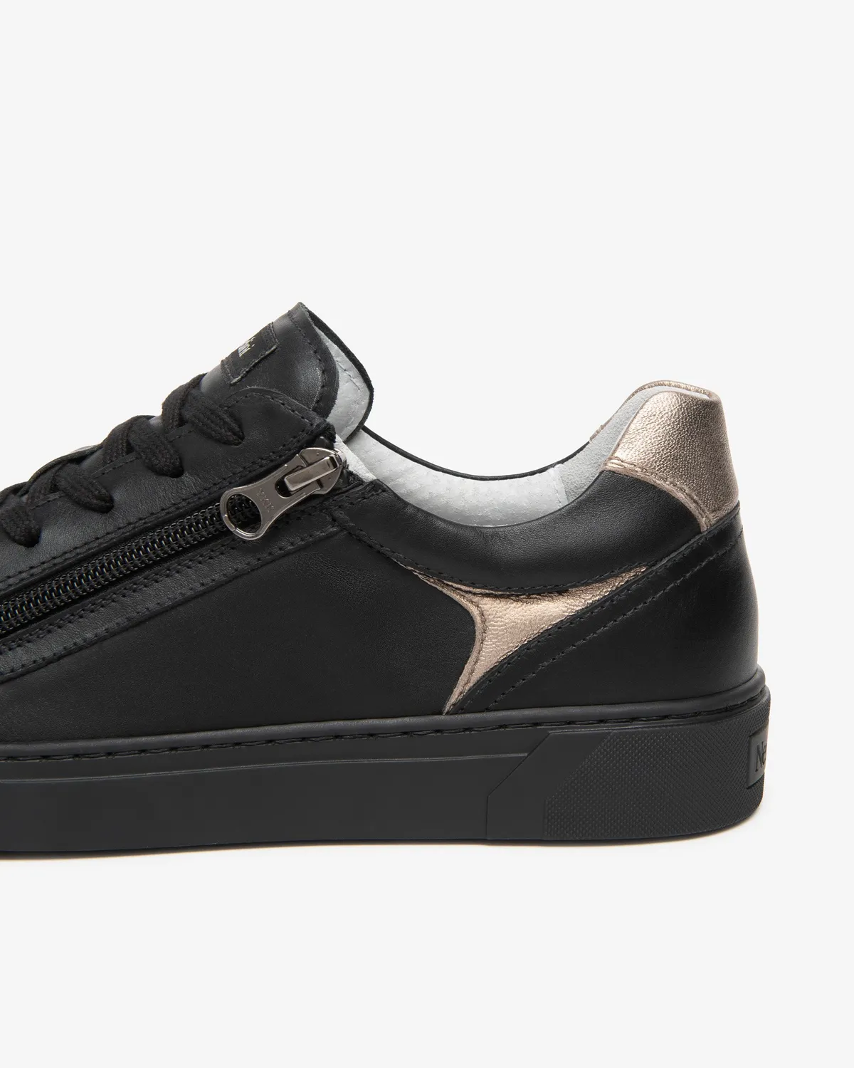 NeroGiardini Sneakers piele dama cu fermoar