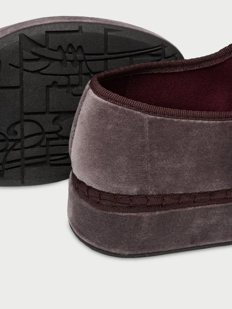 Flagelus Double Taupe pantofi mary jane taupe platforma