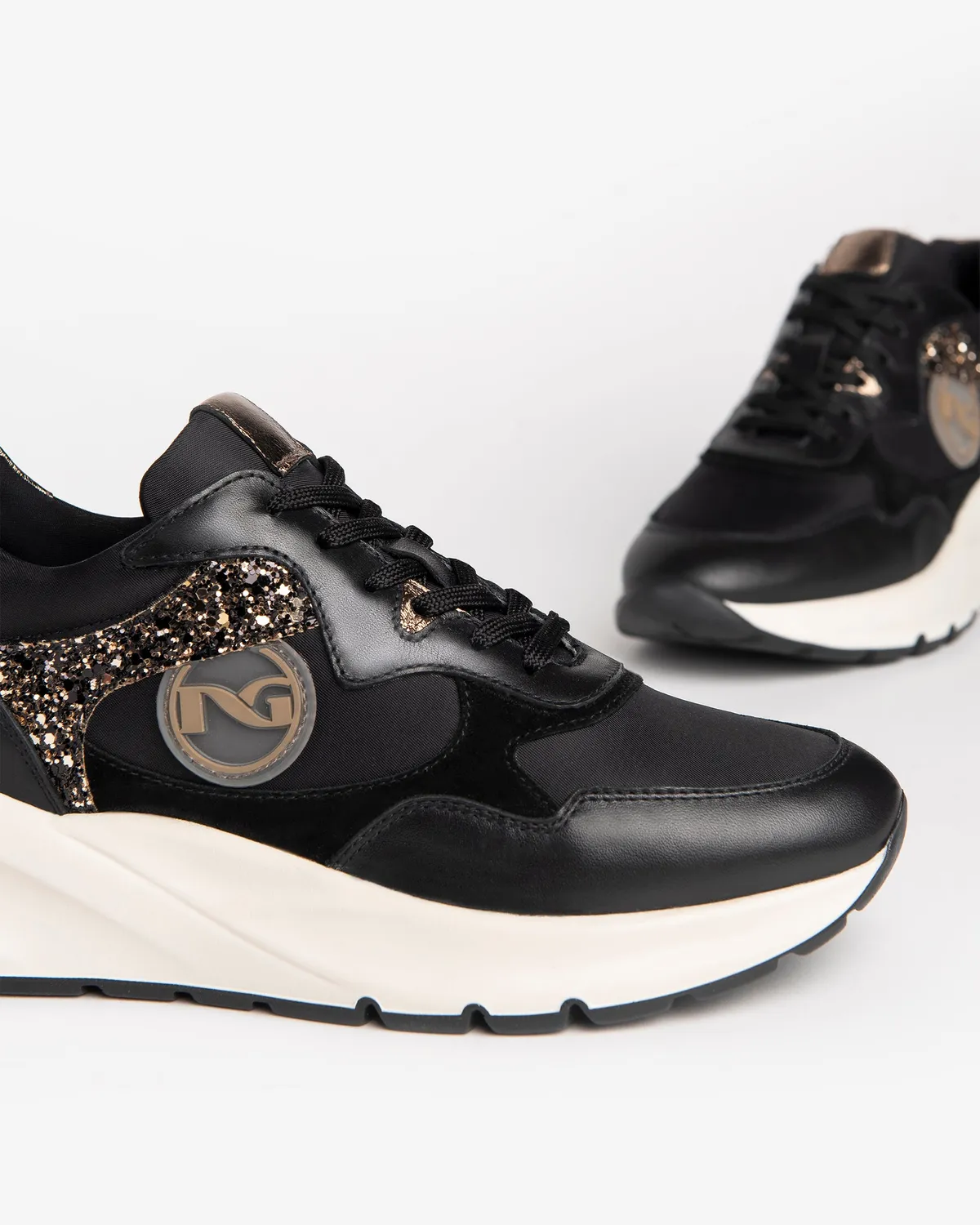 NeroGiardini Sneakers piele si piele intoarsa dama toamna-iarna