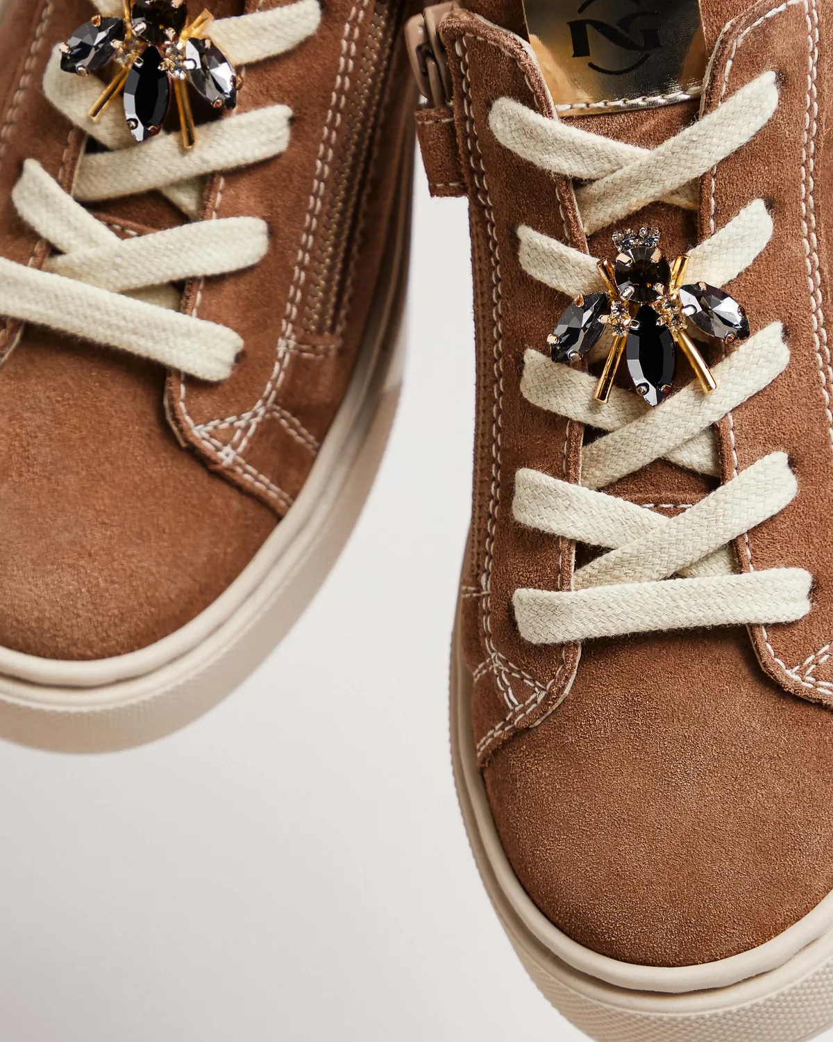 NeroGiardini sneakers fete piele intoarsa usoare