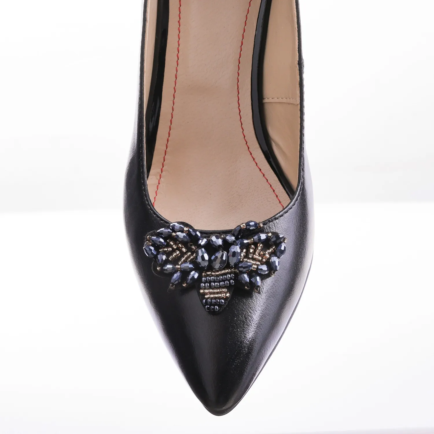 Catinca Shoes A63 NE pantofi dama piele negri box
