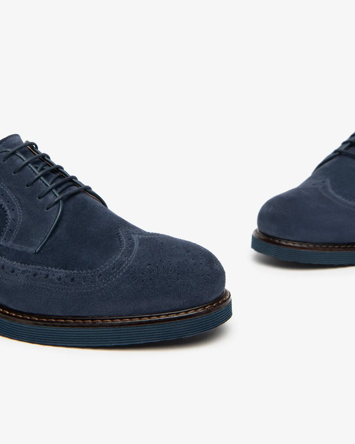 NeroGiardini pantofi derby barbati piele intoarsa