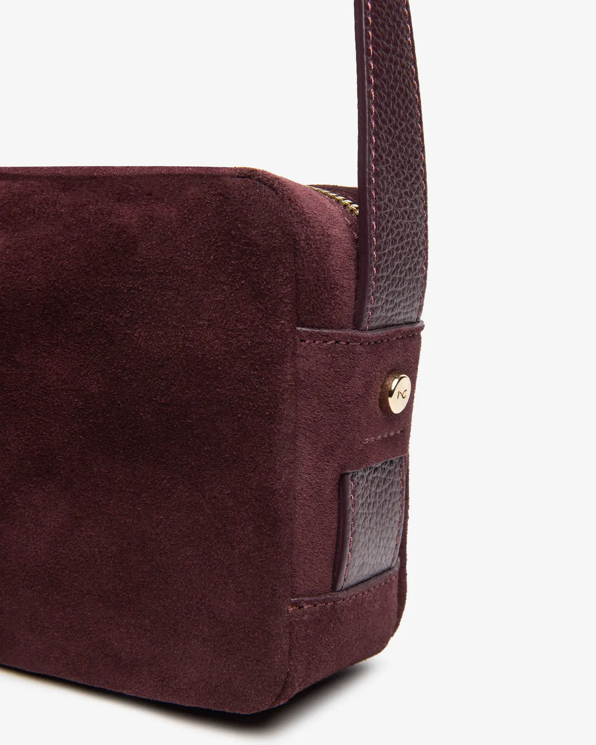 Geanta crossbody NeroGiardini piele intoarsa dama