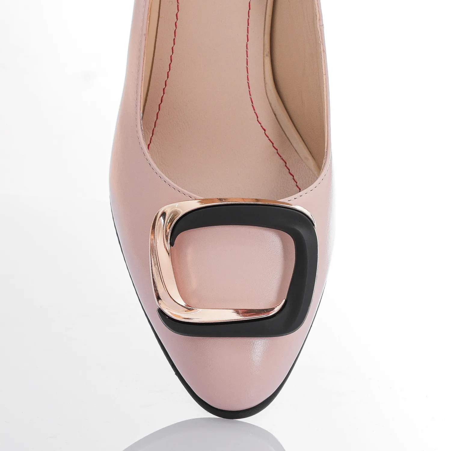 Catinca Shoes Nude Box A50 NB pantofi dama nude piele