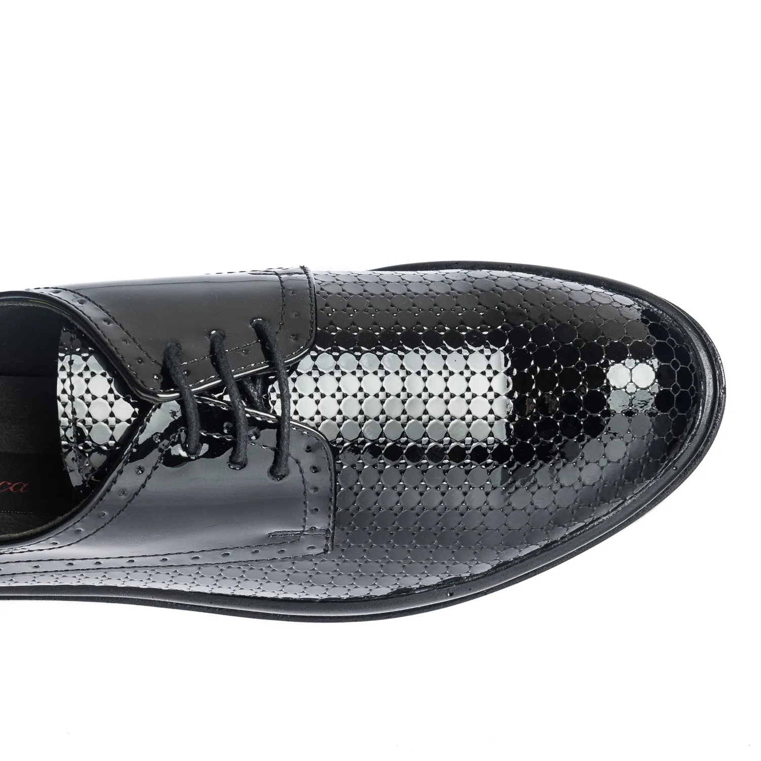 Catinca Shoes G10 NLS pantofi dama negru lac piele