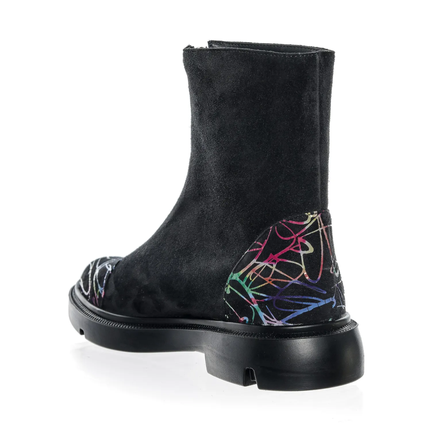 Catinca Shoes BC25 NAFC bocanci dama antilopa piele