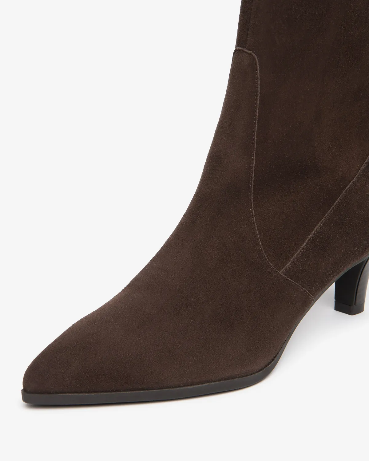 NeroGiardini botine piele intoarsa dama toc 5,5 cm