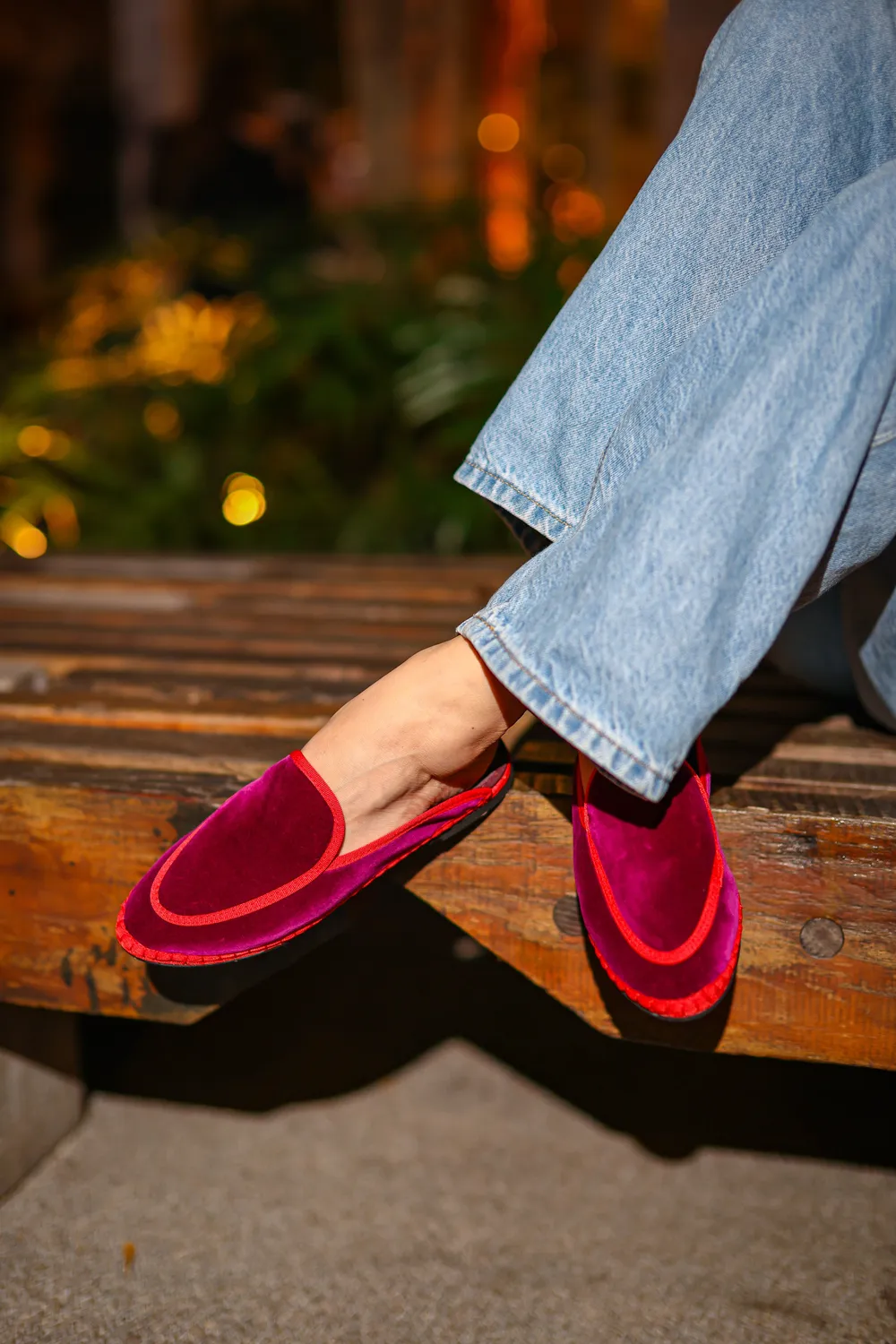 Flagelus Bruna Cherry pantofi dama visiniu