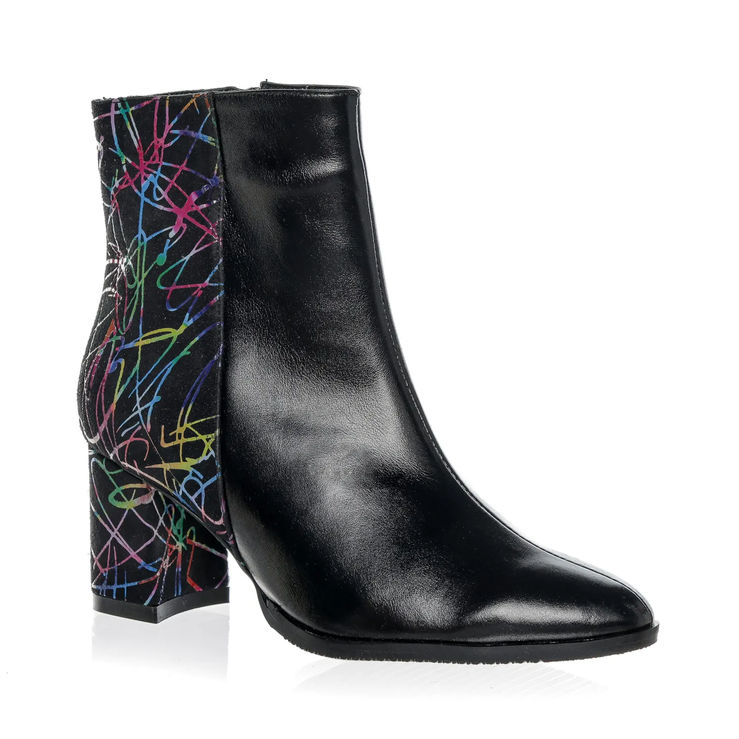 Catinca Shoes GX31 NBFC ghete dama piele negru