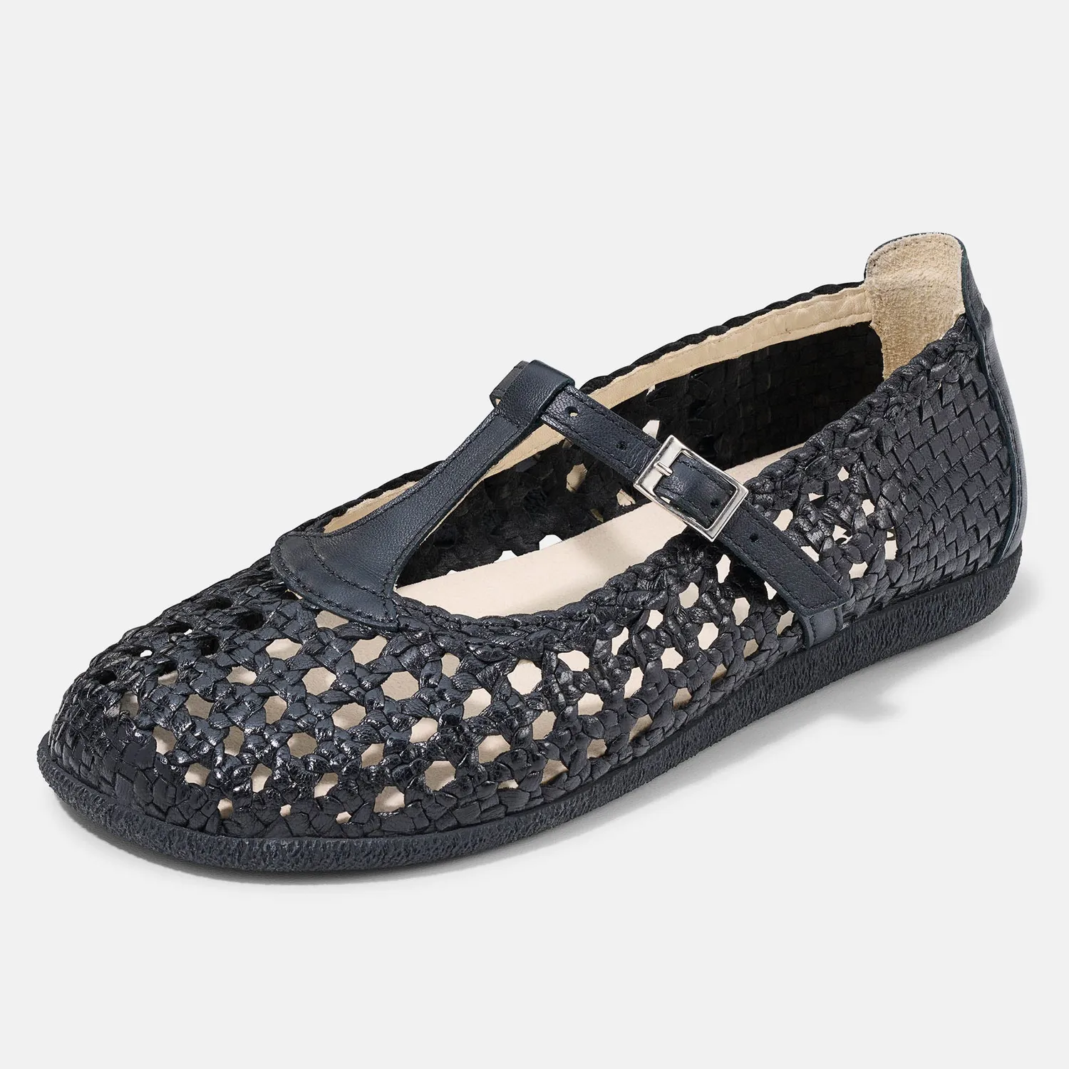 Bär B Pure Colleen balerini piele perla barefoot