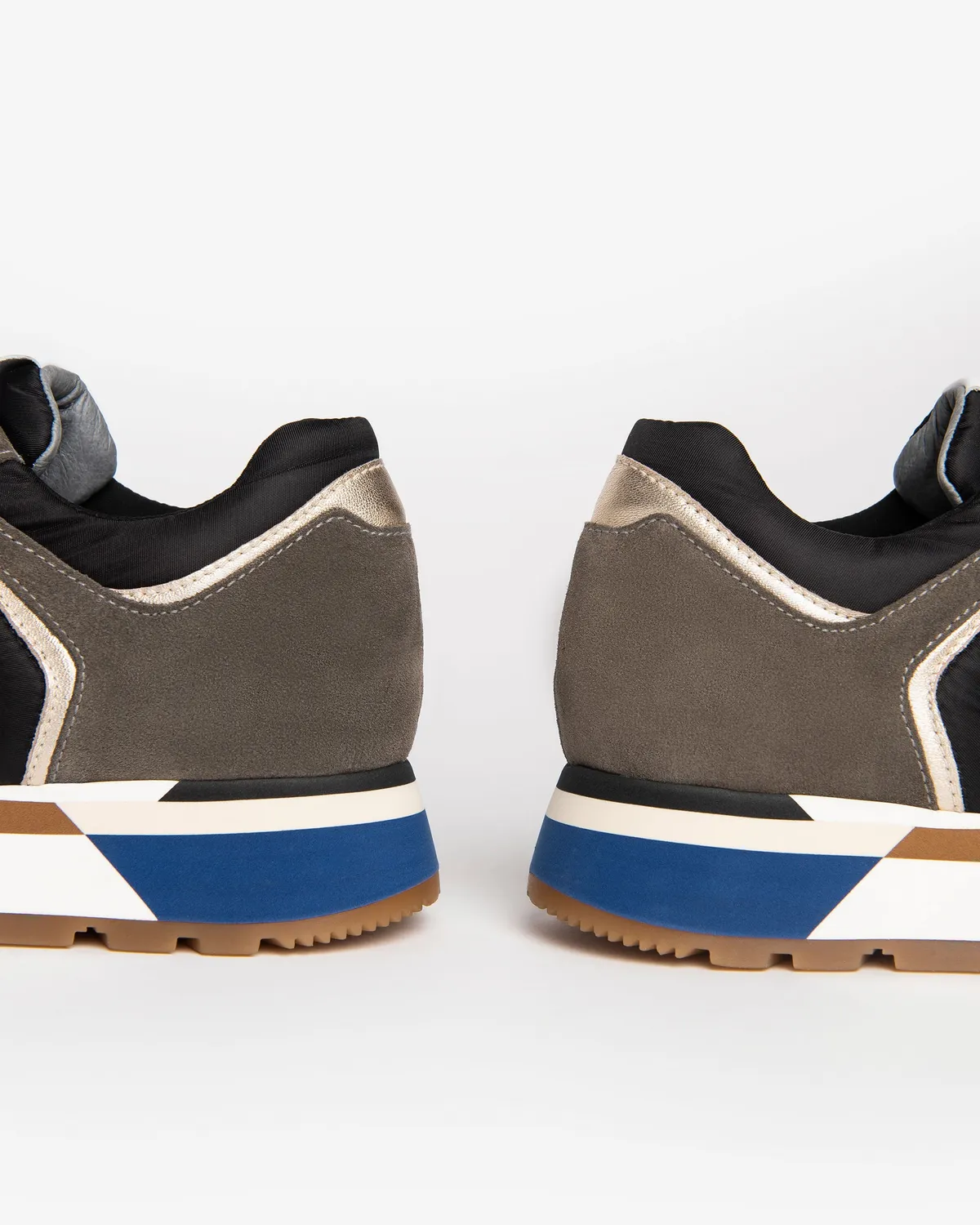 NeroGiardini sneakers dama piele si piele intoarsa