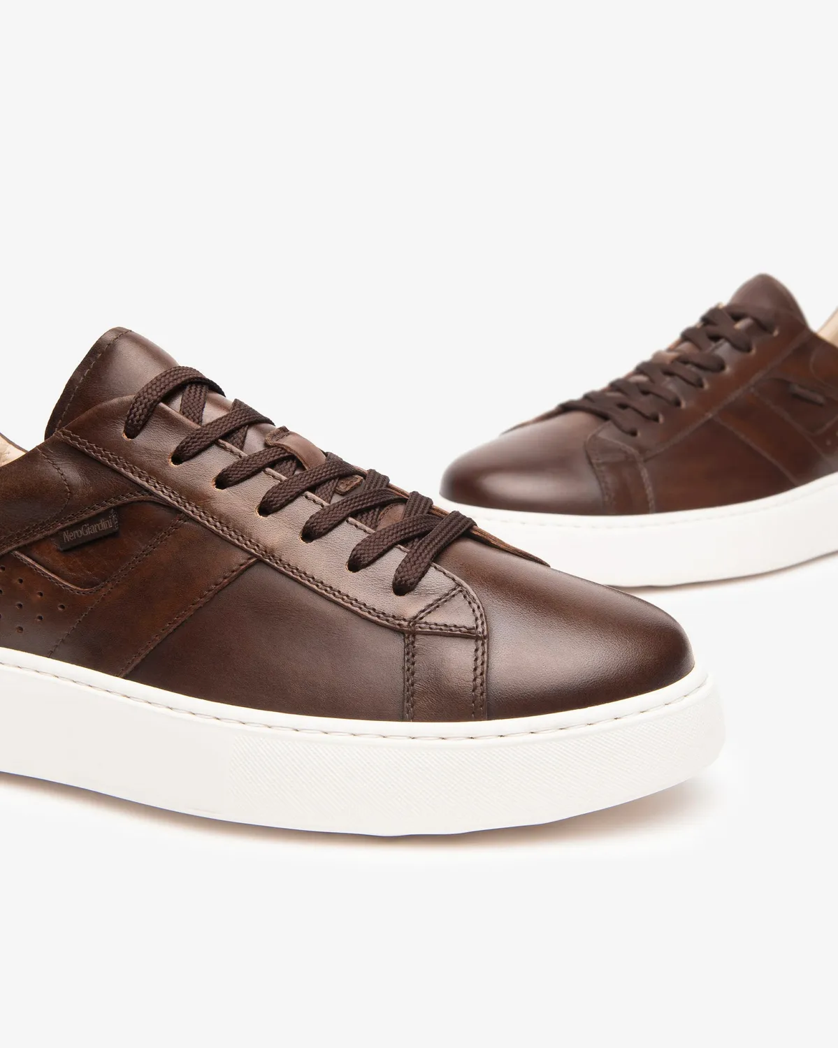 NeroGiardini sneakers piele barbati piele naturala