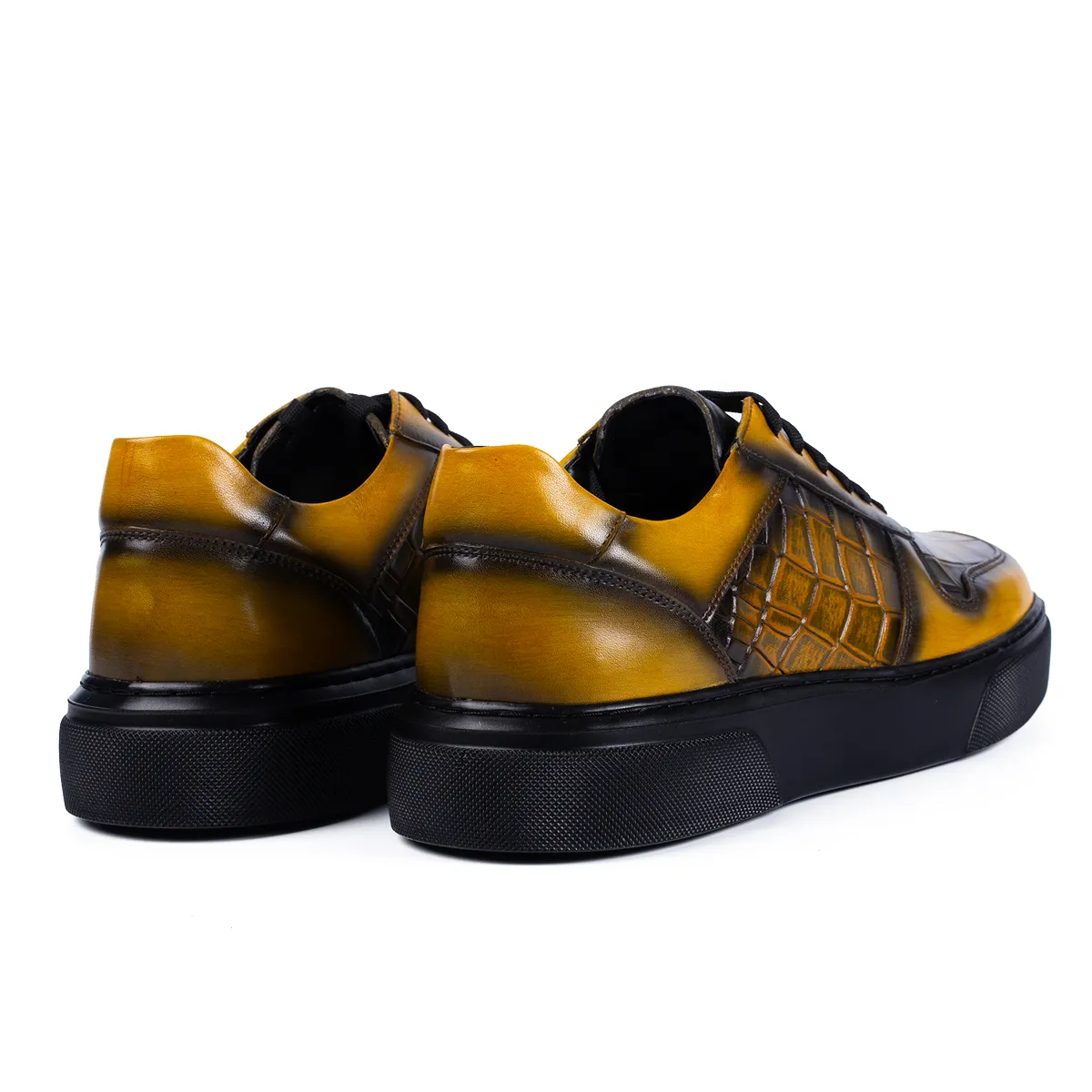 Lucas Shoes Sneaker 003 pantofi sport galbeni