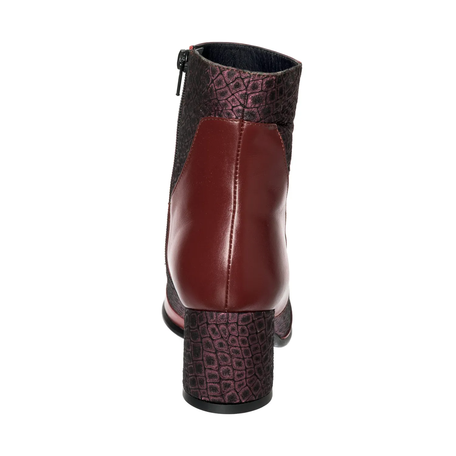 Catinca Shoes GX41 BoBP ghete damă piele bordo ponei