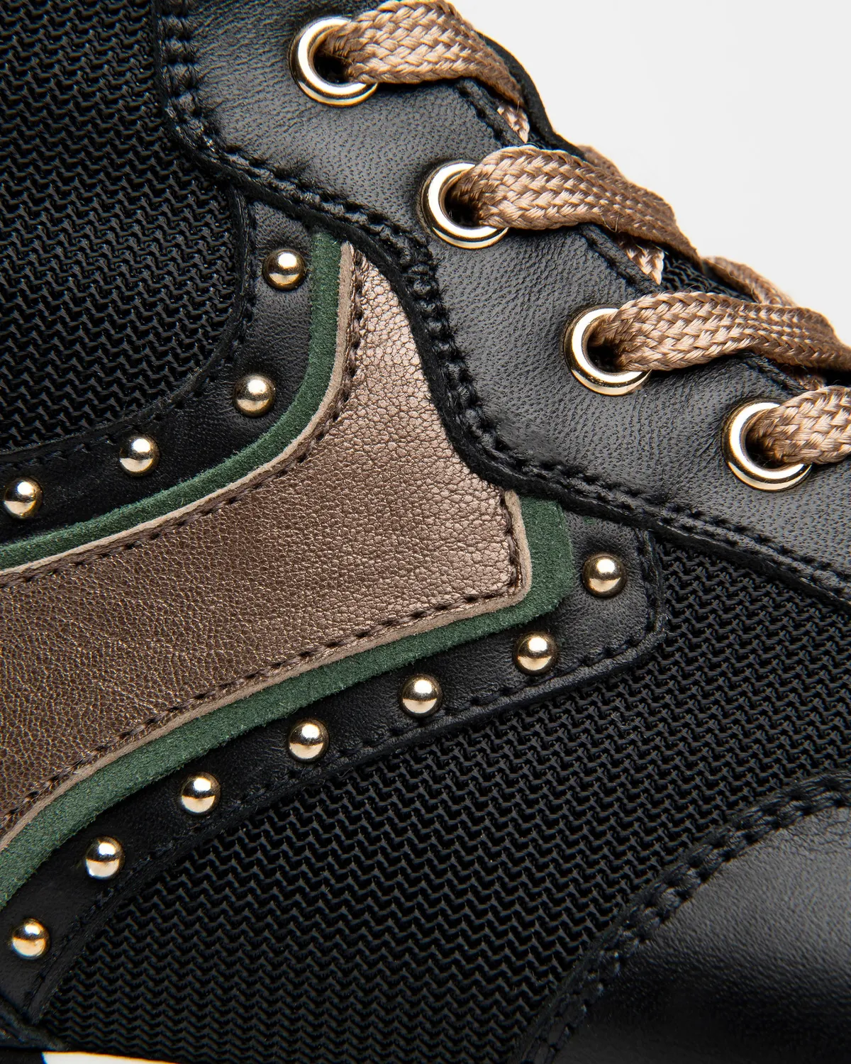 NeroGiardini sneakers dama piele inalti cu fermoar
