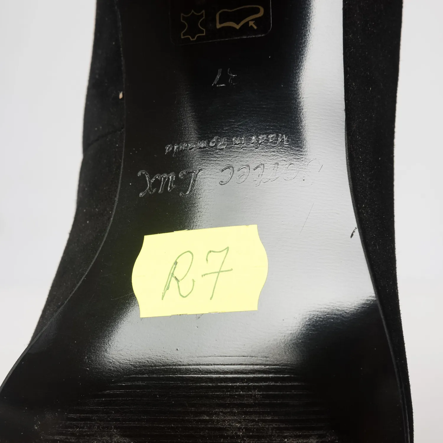 Catinca Shoes R7 NA pantofi dama piele negru antilopa