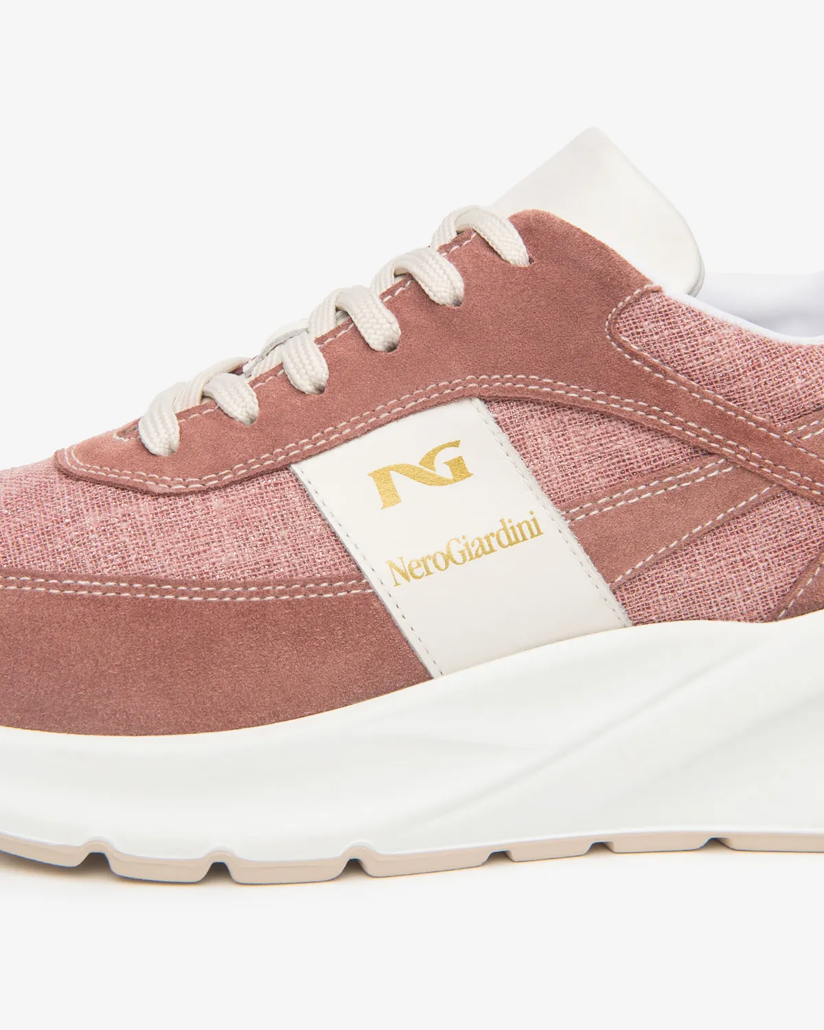 NeroGiardini sneakers dama velur textil vara