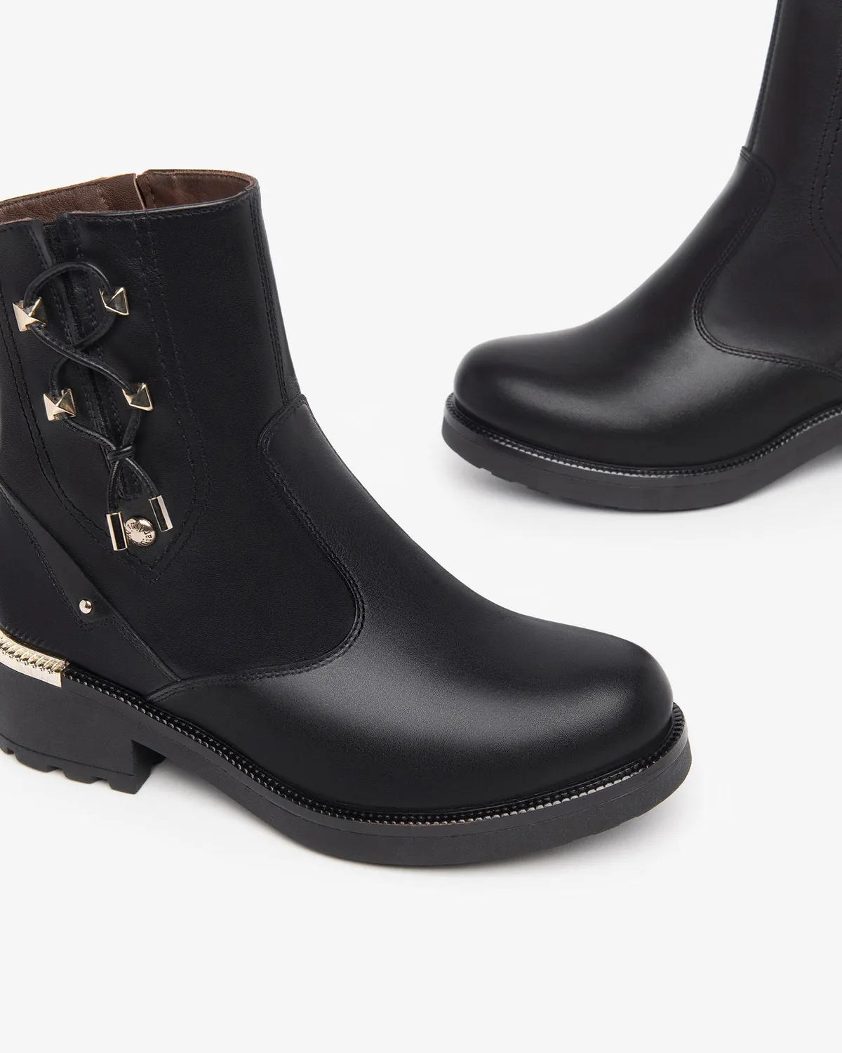 Botine dama NeroGiardini piele toamna-iarna