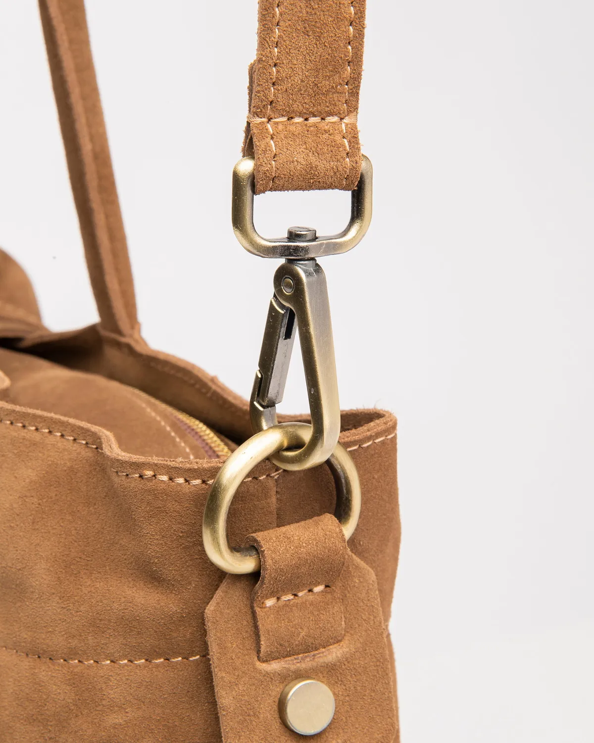 NeroGiardini shopper piele intoarsa dama cu husa