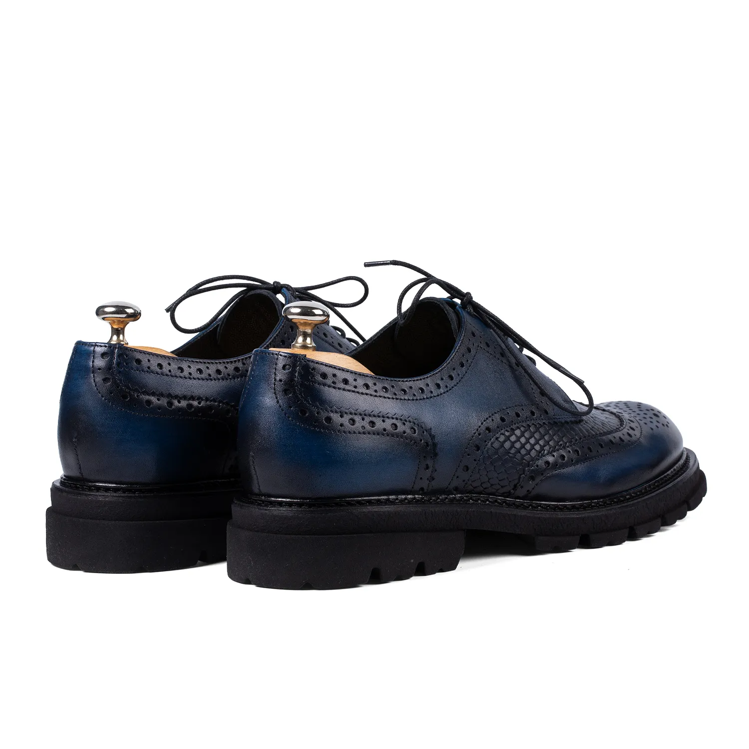 Lucas Shoes Elegant 534 pantofi barbati azzuro talpa TPU