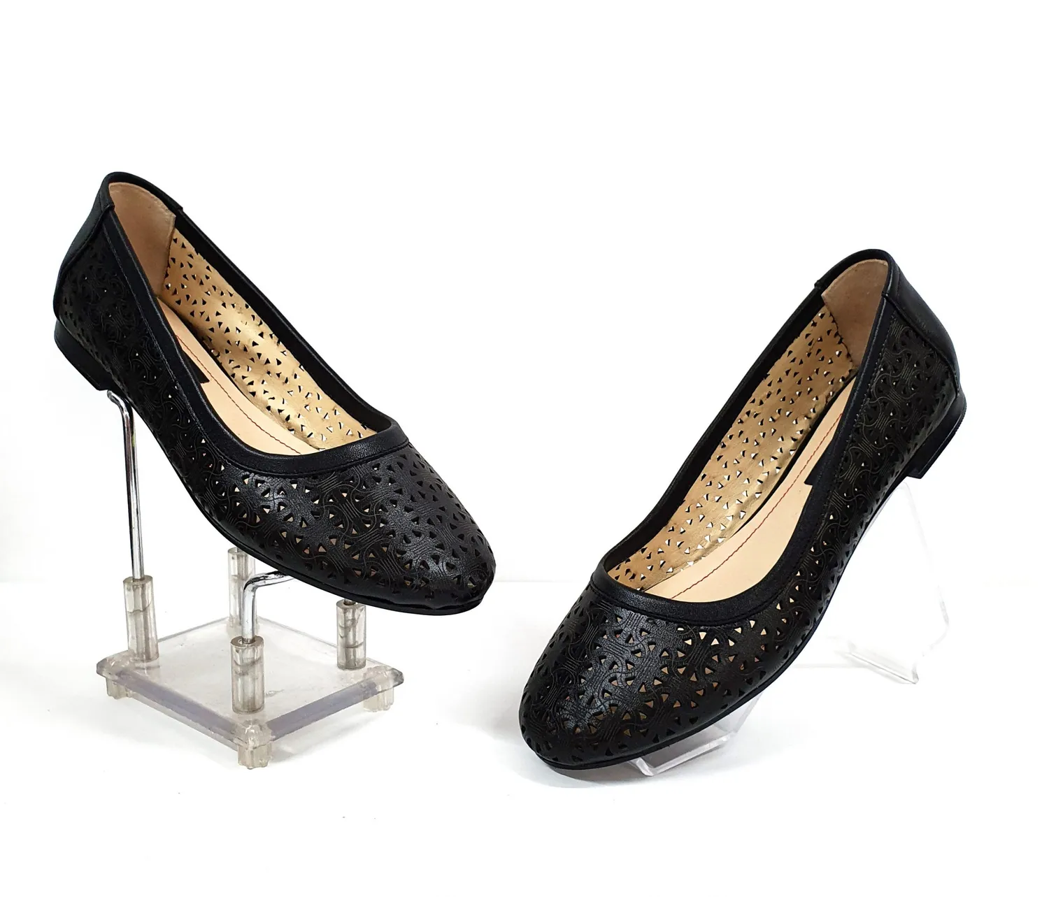 Catinca Shoes BL 4 N balerini dama piele negru