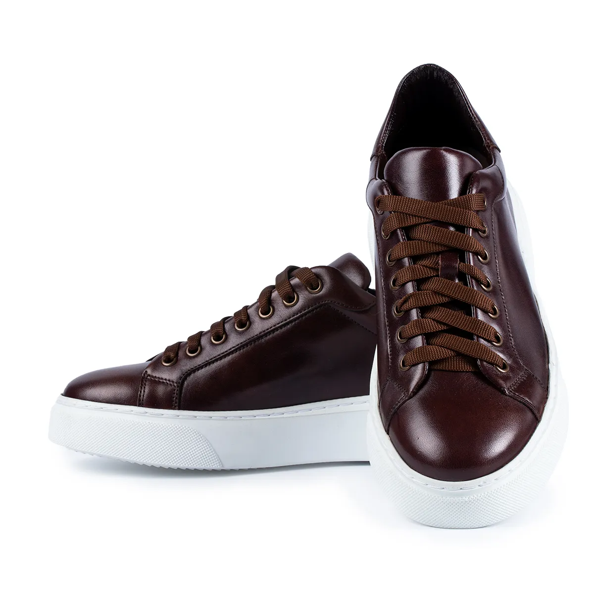 Lucas Shoes Sneaker 510 sneakers maro inchis piele