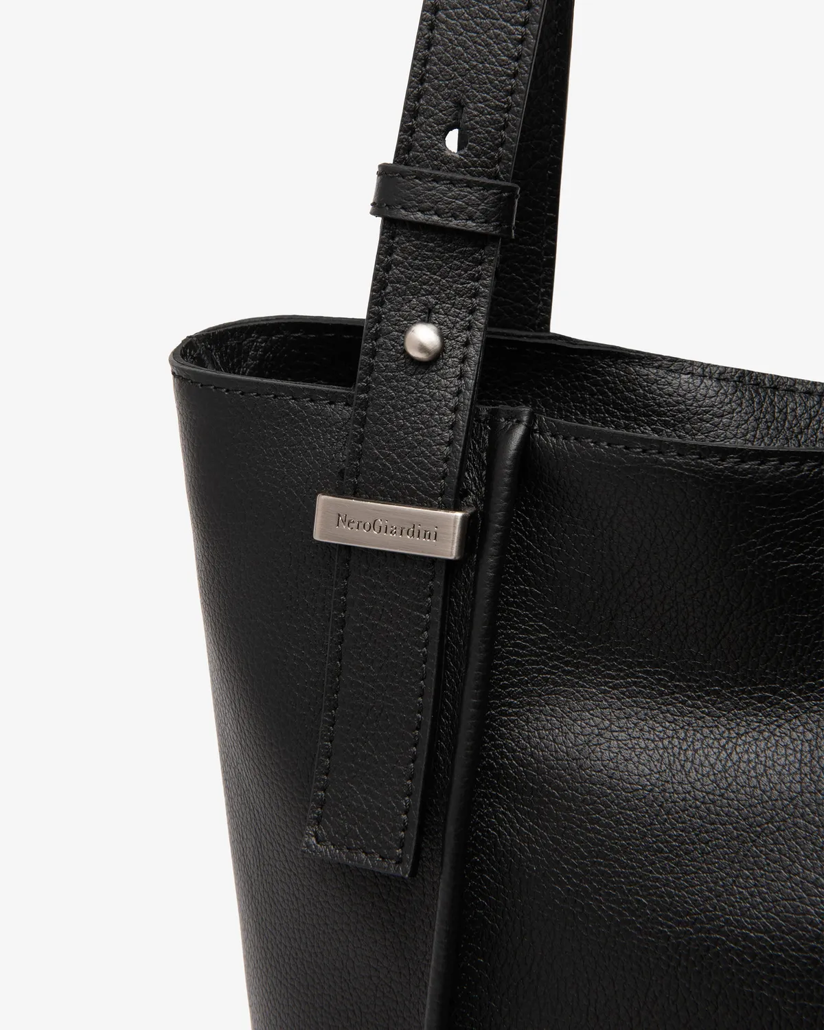 NeroGiardini geanta tote dama piele eleganta Made in Italy
