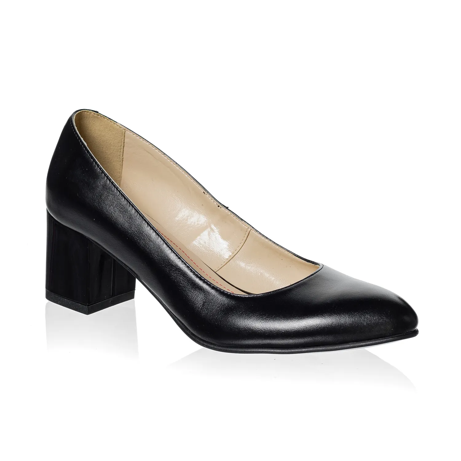 Catinca Shoes A2 NB pantofi negru piele naturala