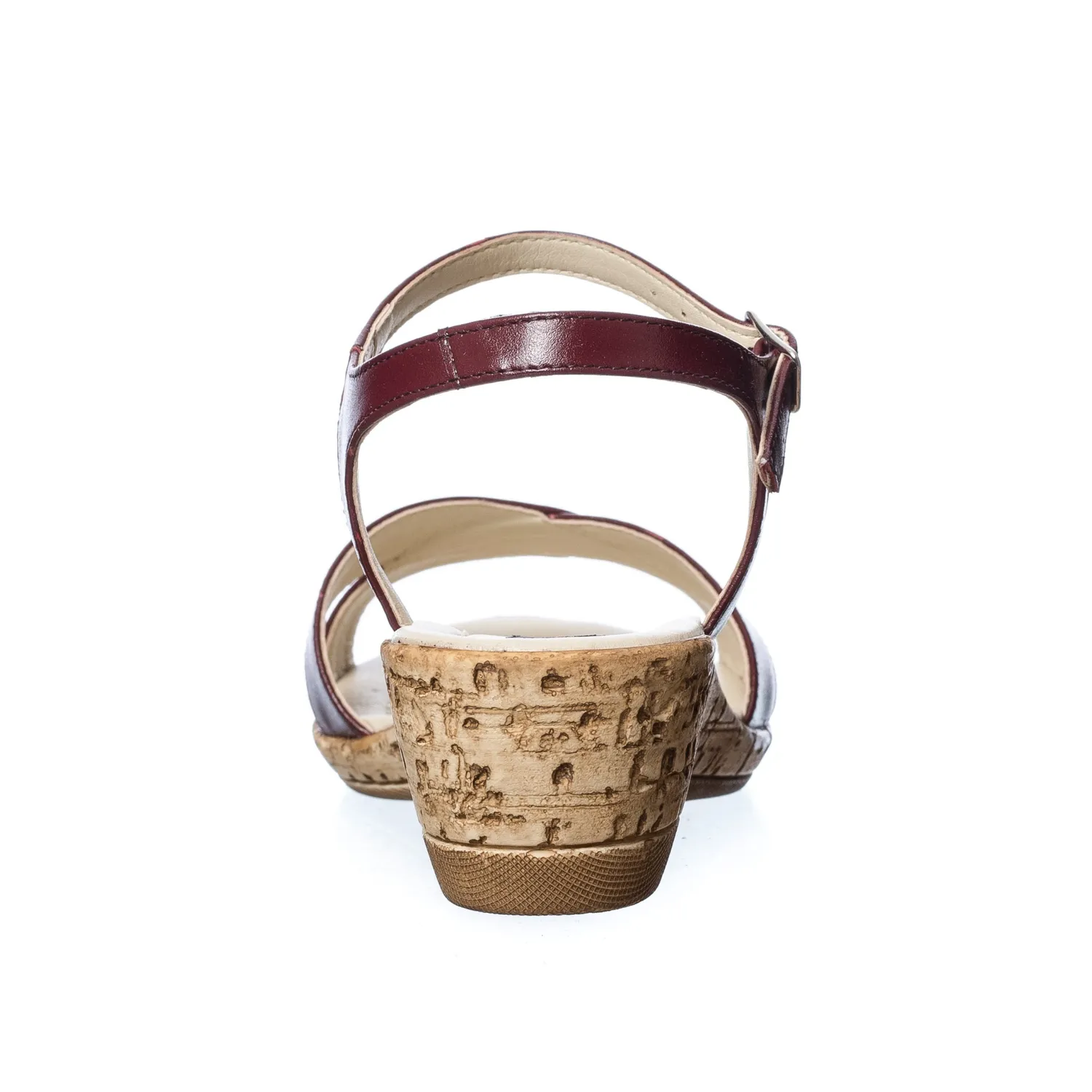 Catinca Shoes SP4 BO sandale damă piele bordo