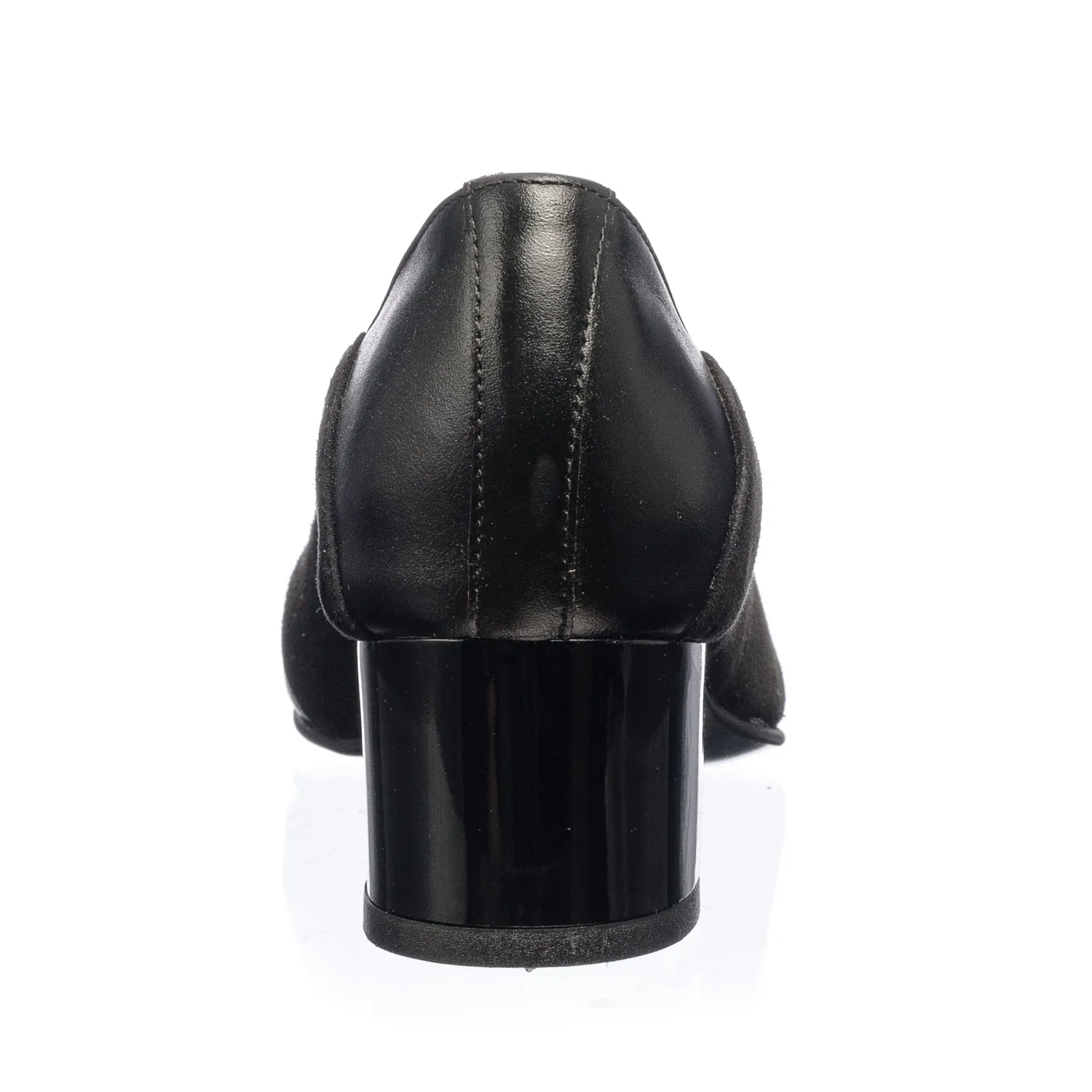 Catinca Shoes 505 NA pantofi dama piele negru antilopa