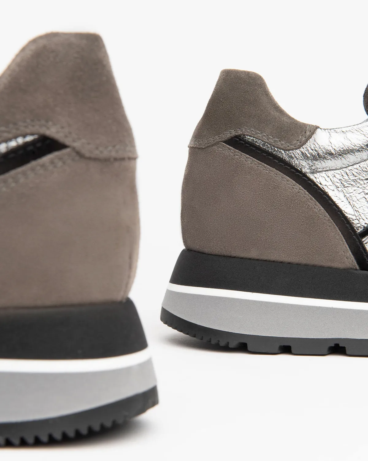 NeroGiardini sneakers piele intoarsa dama casual