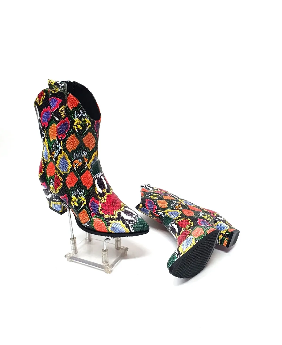 Catinca Shoes Sarpe Colorat Ciocate SC ciocate dama piele