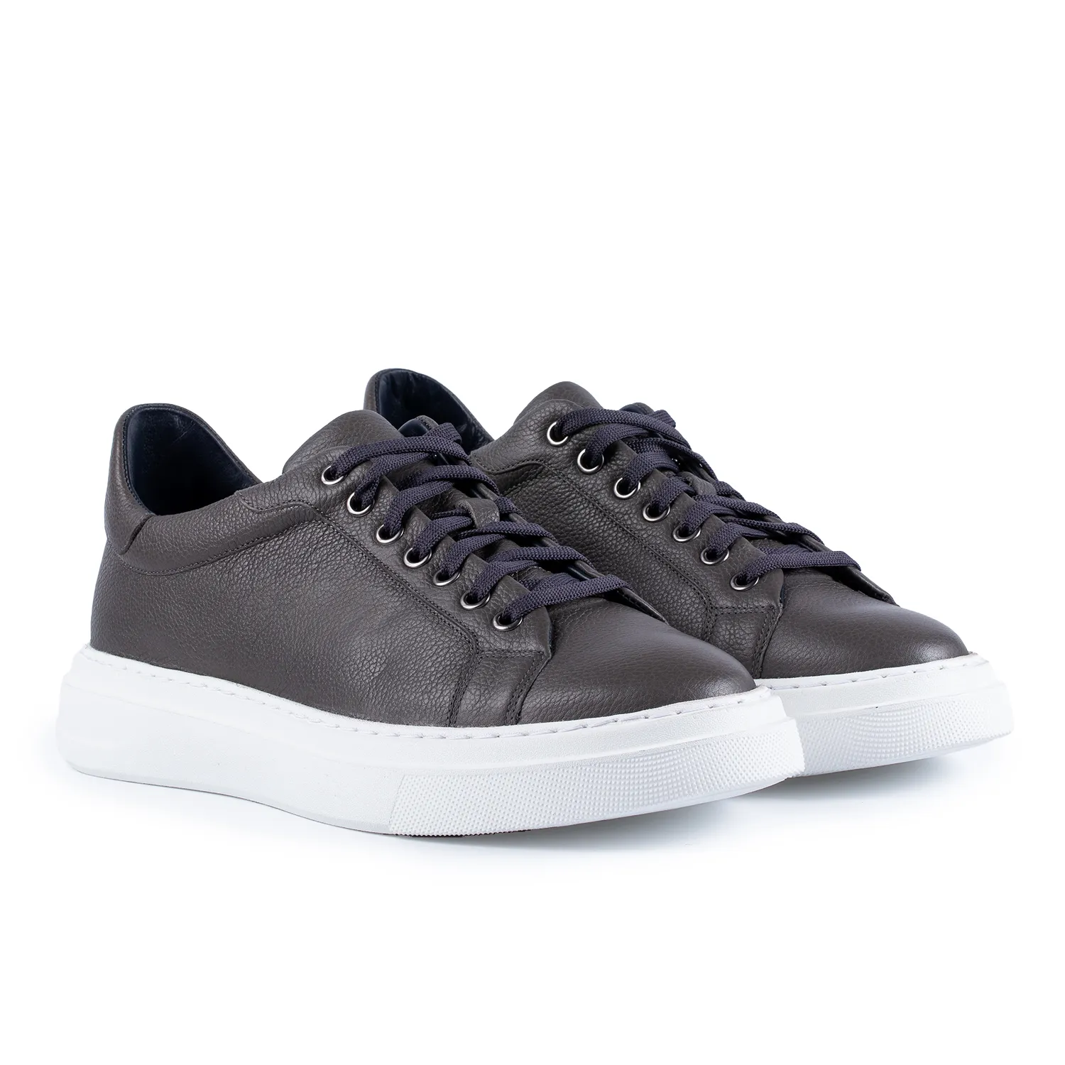 Lucas Shoes Chile 510 sneaker bărbați gri piele naturală
