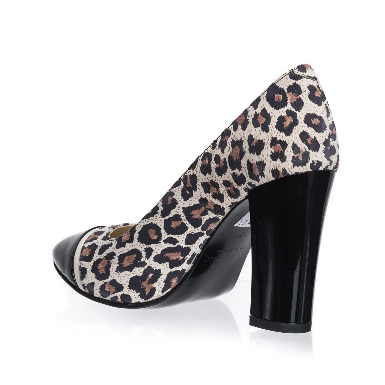Catinca Shoes 2696 LNLA pantofi piele leopard
