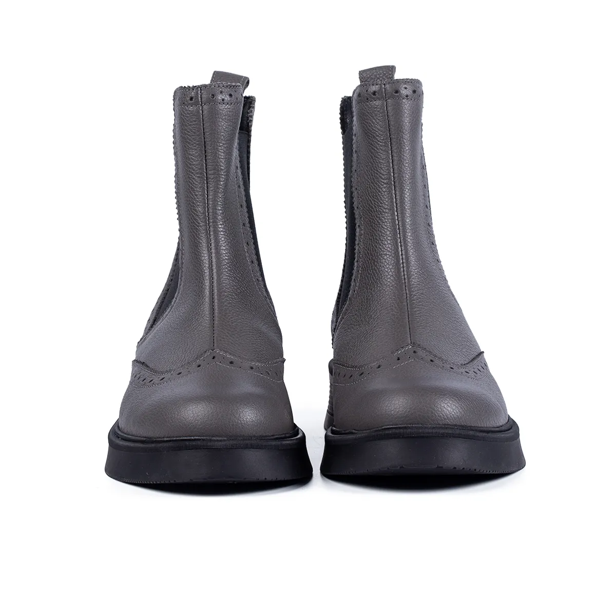 Lucas Shoes Ghete 400 ghete gri piele iarna