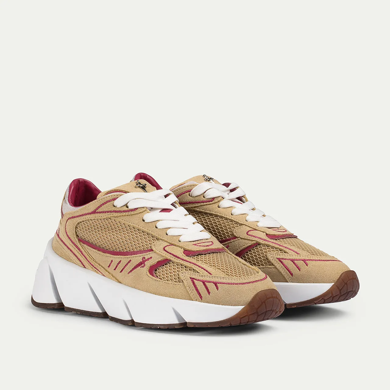 Cesare Paciotti Blade Runner sneakers dama piele cu mesh