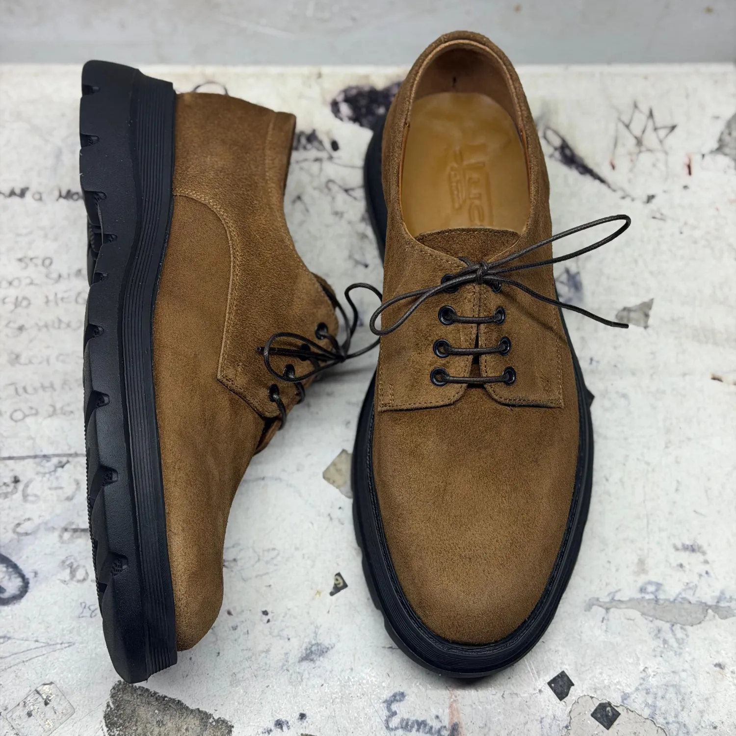 Lucas Shoes Casual 346 1009 pantofi barbati maro velur
