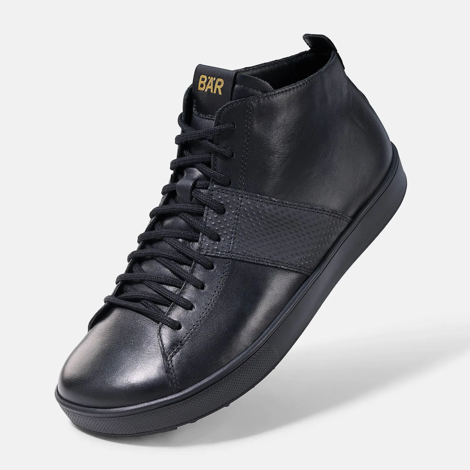 BÄR Lifestyle Ryan ghete bărbați negre piele