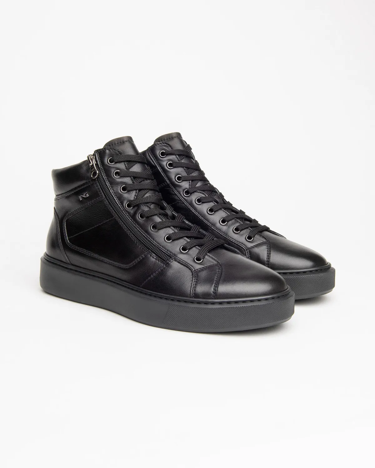 NeroGiardini sneakers high top piele barbati