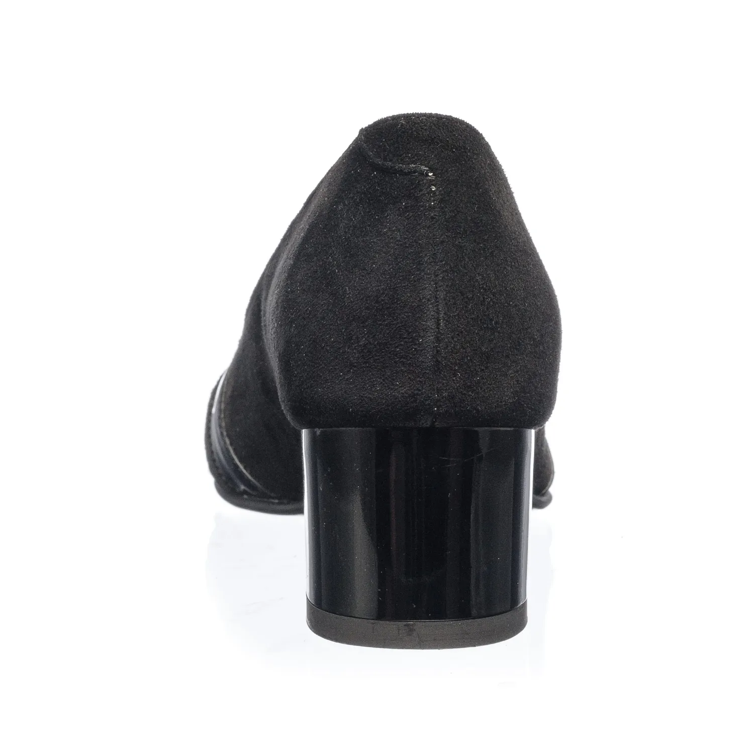 Catinca Shoes 016 NA pantofi dama piele negru antilopa