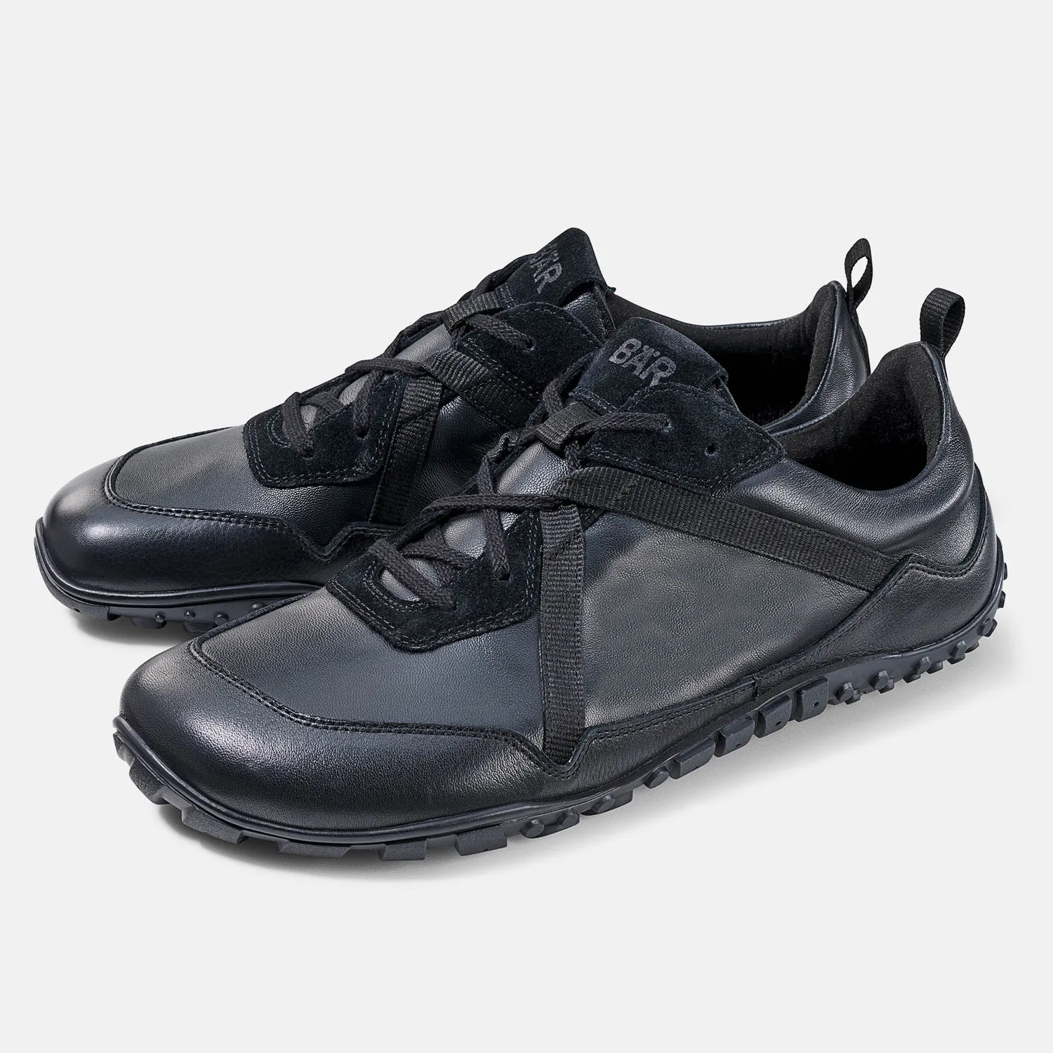 BÄR Junis pantofi barefoot piele negri