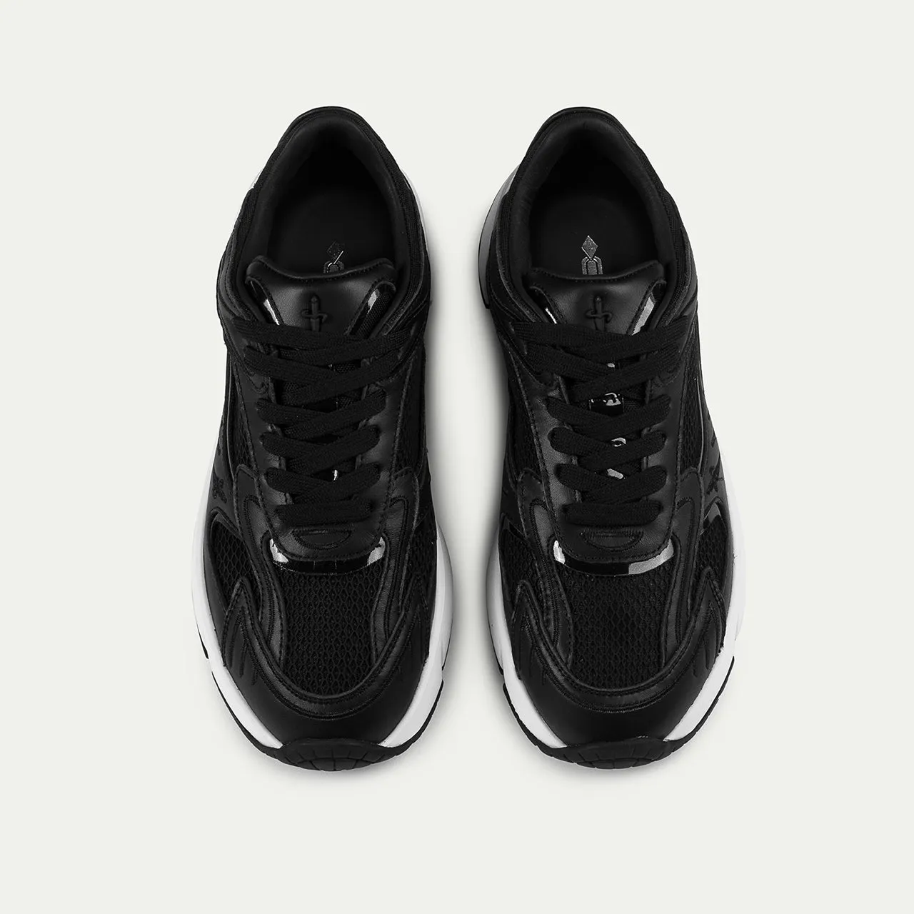 Cesare Paciotti Blade Runner sneakers dama plasa toc jos