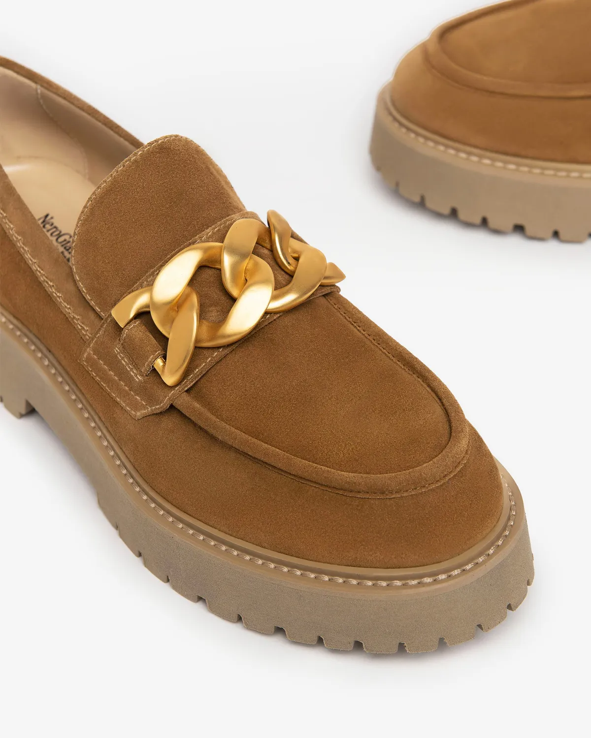 NeroGiardini Mocasini Dama Piele Intoarsa Design Rafinat