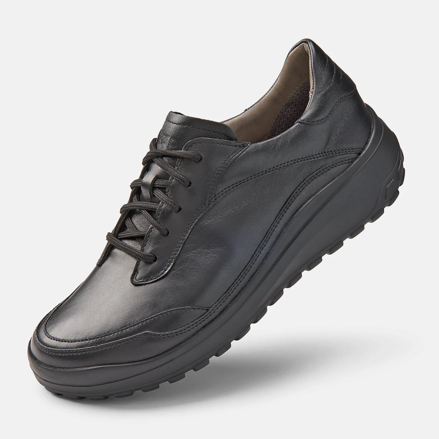 Bär Lifestyle Quinn pantofi bărbați negri piele