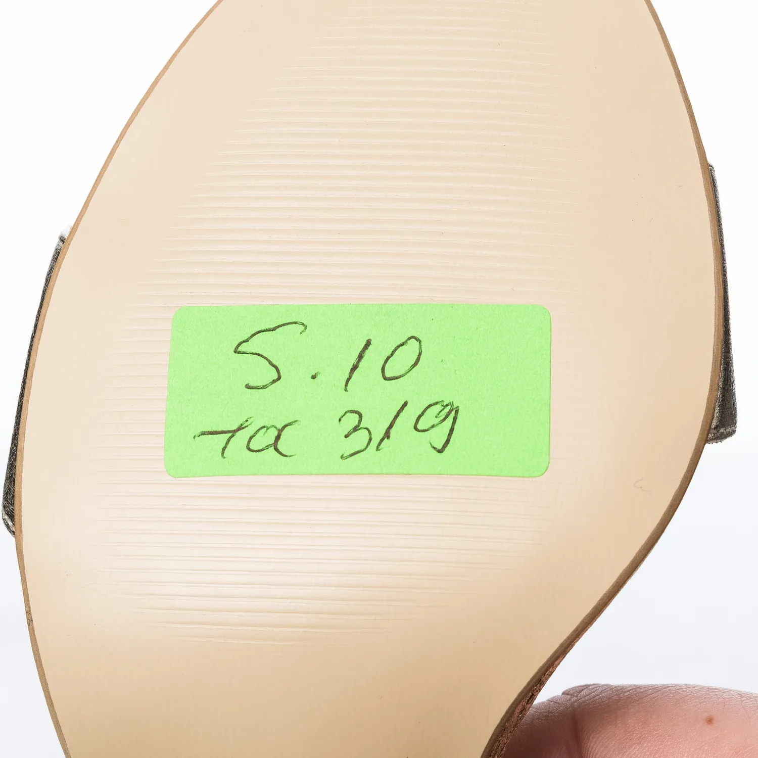 Catinca Shoes S10 AS sandale dama piele auriu sidef